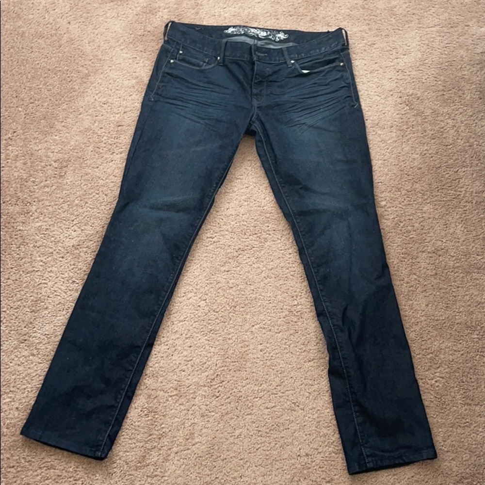 Express Stella regular fit low rise jeans